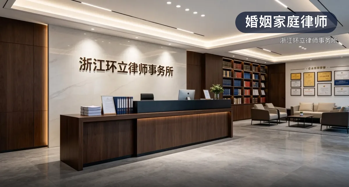 婚姻家庭律师 · 浙江环立律师事务所官方服务认证